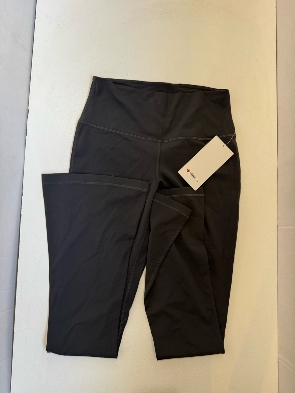 Lululemon Align Mini Flare Pant Dark Gray Size 10 Wide Leg Yoga